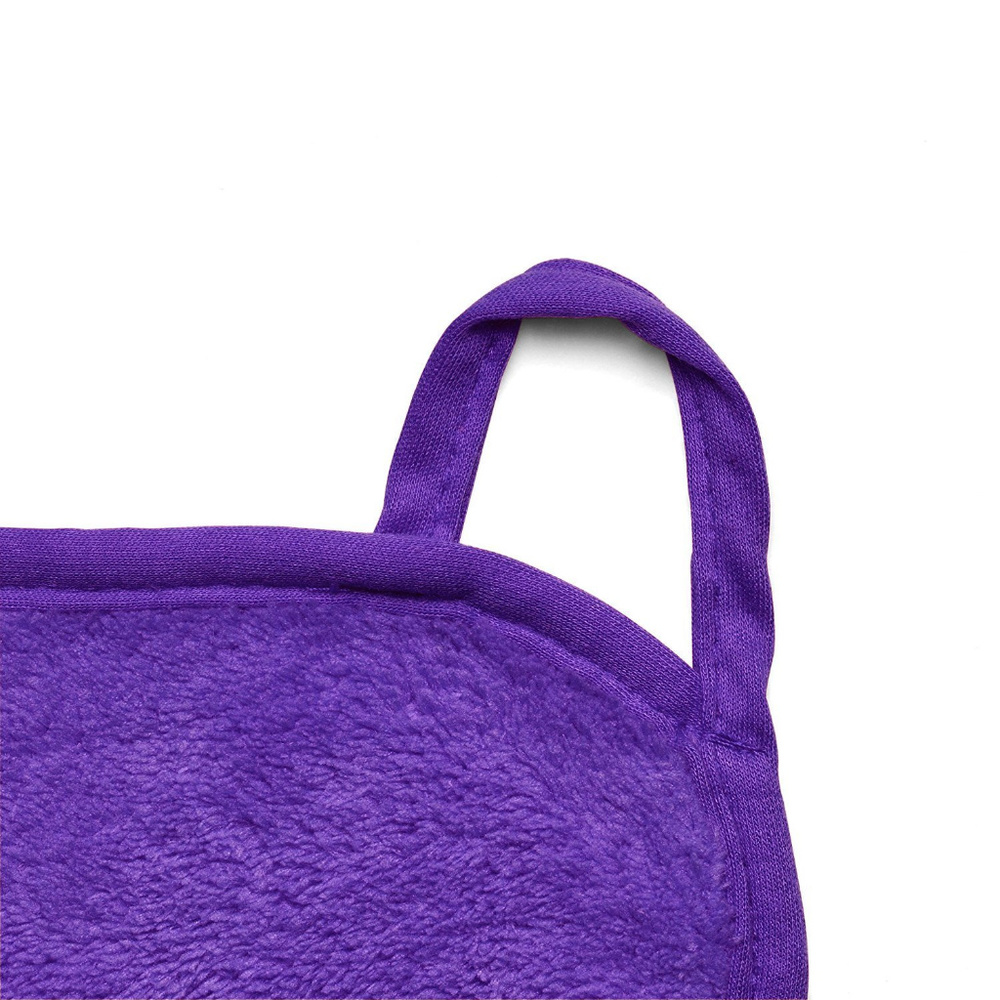 2-Pack Purple Microfiber Makeup Remover - Picture 4 of 8